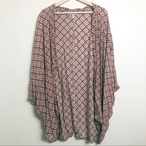 Victoria’s Secret Printed Floral Open Kimono Robe